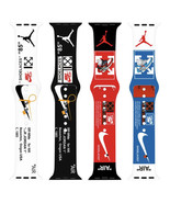 Nike Correa Silicone Apple Watch Band Off White Jordan AIR 85 - $18.69+