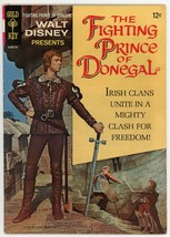 Walt Disney Presents The Fighting Prince of Donegal VGFN 5.0 Gold Key Silver Age - £7.77 GBP