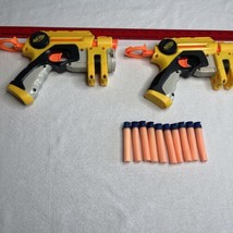Lot of 2, NERF N-Strike Ex3 Nite Finder Toy Gun Laser Hasbro 2004 C-015C - £14.60 GBP