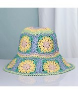 2022 NEW WOMEN Summer Hats  Beach  Straw hat Wave  Folded crochet hats H... - $190.00