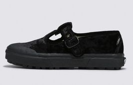 Vans Style 93 Women’s Black Crushed Velvet Mary Jane Shoes!!(6.0) - $54.45