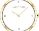 Calvin Klein Damenuhr 25200134 Edelstahl Analoguhr 36 mm - £104.88 GBP