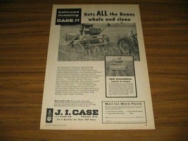1958 Print Ad Case 77 Combine Pulled by Case Tractor Racine,WI - £8.00 GBP