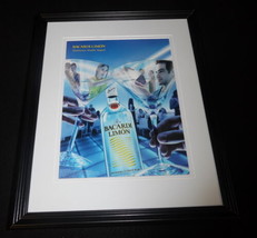2001 Bacardi Limon Rum Framed 11x14 ORIGINAL Vintage Advertisement B - $34.64
