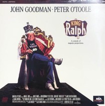 New King Ralph Laserdisc Vtg 90s John Goodman Peter O&#39;toole Comedy 1991 Sealed ! - £14.00 GBP