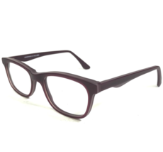 Natan Eyeglasses Frames 15 C.09 Matte Purple Rectangular Full Rim 48-18-140 - £146.75 GBP