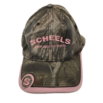 Scheels Gear Passion Sports Ball Camo pink Cap Hat Adjustable Baseball-OSFA - £10.98 GBP