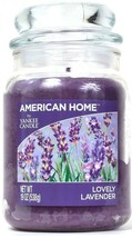1 American Home By Yankee Candle 19 Oz Lovely Lavender Single Wick Glass Candle - £23.91 GBP