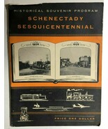 SCHENECTADY (NY) SESQUICENTENNIAL Historical Souvenir Program (1959) lar... - $20.29 CAD