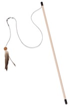 from The Field | Freddy&#39;s Feather Wand Interactive Cat Toy | Natural Duck Feathe - $20.79