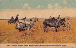 International Harvester IH Spain Modern Agricultural Machines Postcard E16 - $8.99