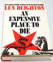 An Expensive Place To Die by Len Deighton, G. P. Putnam&#39;s Sons, First Impression - £9.76 GBP