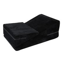 Love pillow wedge ramp set in black soft suede *liberator wedge ramp style* - £150.60 GBP