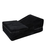 Love pillow wedge ramp set in black soft suede *liberator wedge ramp style* - $199.00