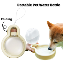 500ml Portable Cat Dog Water Bottle Sealed Travel Puppy Cats Fold Drinki... - £32.50 GBP+