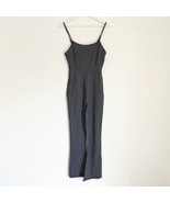 NWT Urban Outfitters Harlyn Bodycon Gingham Jumpsuit Black White M y2k R... - $41.13 CAD