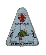 Vtg Boy Scouts BSA Patch 1988 Camporee Skills Achievement Service 3 1/2&quot;... - €12,15 EUR