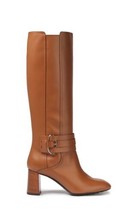 NIB 100% AUTH Tod&#39;s Brown Leather Buckle T 70 Knee Boots Sz 41/US 11 $1495 - £309.84 GBP
