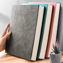 Thick A4 480 Pages Faux Leather Journal Lined Paper Notebook Diary Plann... - £31.26 GBP