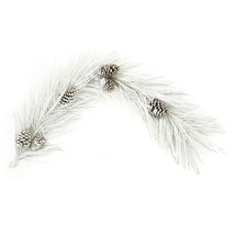 Flocked Long Needle Pine Garland 48&quot;L - $96.34 CAD