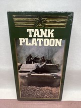 Tank Platoon VHS Army War - £1.88 GBP