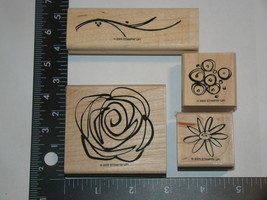 Lot of (4) 2005 STAMPIN&#39; UP! Stamps - $18.00