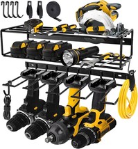 Wasait Power Tool Organizer And Storage Rack Cordless Drill Tools Organizers - £35.26 GBP