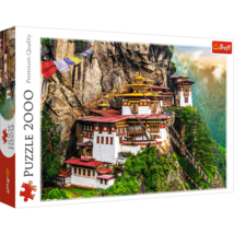 2000 Piece Jigsaw Puzzles, Tiger's Nest, Puzzle of Bhutan, Himalayan Mountain Pu - $27.99