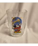 RARE McDonalds Walt Disney World Sorcerer Mickey Mouse EPCOT Glass Cup Y... - $11.75