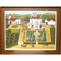 &quot;Hollenbeck Mansion&quot; By Herb Fillmore Signed Ltd Edition #140/500 Lithograph - £531.32 GBP