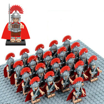 21PCS Roman Centurion Legion Spartans Knight Medieval War Figure Bricks ... - £23.76 GBP