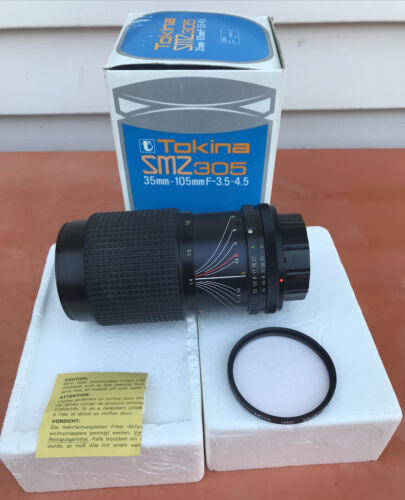 Primary image for Near MINT Tokina RMC close focusing 35-105mm F/ 3.5 -4.5 For Canon FD