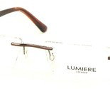 LUMIERE Occhiali Italy 6010 COL.1 Marrone da Sole 50-19-140mm (Note) - $58.90
