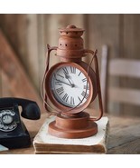 New Vintage-Inspired Lantern Clock in rustic tin - $58.94 CAD
