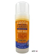 CANTU FLAXSEED SMOOTHING HAIR WAX Strong Hold, 2 Oz New - 1 Unit - $29.69