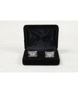 Men&#39;s Fashion Cufflinks By J.Valintin Silver/Gold Plated and Stones JVC-1 - €30,15 EUR