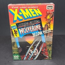 NEW 1992 THE UNCANNY X-MEN WOLVERINE JIGSAW PUZZLE Factory Sealed MARVEL - £15.84 GBP