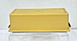 Tupperware Butter Dish 637-11 In Good Shape Harvest Gold &amp; Cream - $184.38 MXN