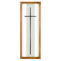 Creative Brands Inspirational Wooden Art with Frame for Home, Church or Chapel C - £21.41 GBP