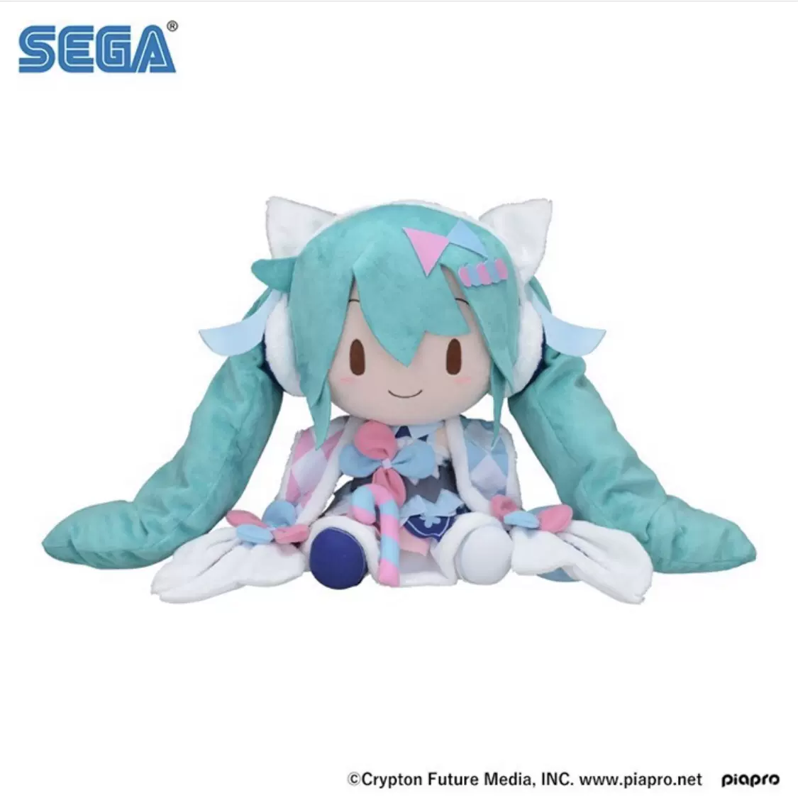 Japan SEGA Vocaloid Hatsune Miku Fluffy Plush L Magical Mirai 2020 - 40cm - $128.99 CAD