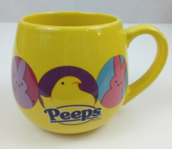 2021 Just Born Frankford Candy Candy Yellow Peeps Coffee Cup 3.5&quot; Tall - £7.72 GBP