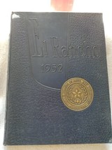 El Rancho 1952 Kingsville Texas, College of Arts and Industries, yearbook - £35.20 GBP
