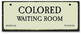 Colored Waiting Room-Segregation Civil Rights Sign - £14.92 GBP