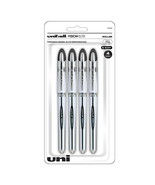 uniball Vision Elite Rollerball Pen, Bold Point, 0.8 mm, Black Ink, 4 Count - $31.94 CAD