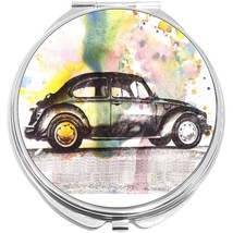 Beetle Car Bug Compact with Mirrors - Perfect for your Pocket or Purse - $11.76