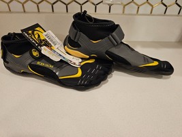 NEW Body Glove Men&#39;s 3T Barefoot Cinch Water Shoe, Hybrid Black/Yellow Sz 12 US - £21.69 GBP