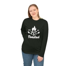 Unisex UV40+ Performance Long Sleeve Shirt: &#39;Let&#39;s Get Toasted&#39; Campfire Design - £22.23 GBP+