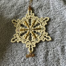 Lenox 2004 China Gemmed Snowflake Ornament - $51.47