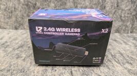 UTBOX X2 Pro 2.4G  2X Wireless Controller 1X Gamepad Black and White - $14.99