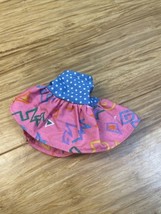 Vintage Barbie Abstract Polka Dot Skirt  Doll Clothes Doll Outfits  KG JD - $221.84 MXN